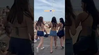 Melbourne Australia St Kilda Beach #viralshorts #walkingtour #beach