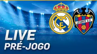 REAL MADRID x LEVANTE AO VIVO | Pré-Jogo, Escalações, Clima no Bernabéu e Expectativas | LaLiga