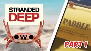 Can you survive the FIRST DAY? | Stranded Deep gameplay - Part 1