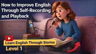 How to Improve English Through Self Recording and Playback II Learn English through Stories Level 1