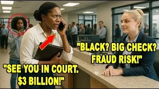 Teller Flags Black Woman as &ldquo;Fraud Risk&rdquo;&mdash;Her Legal Team Files $3B Class Action Hours Later