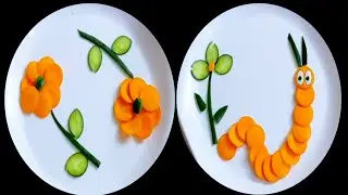 Vegetables Carving Easy  Ideas|vegetable carving  Ideas|Eat with Art