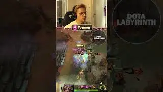 Topson Cannot Control His Emotions VS Creep in Dota 2 #dota2 #gaming #outplay