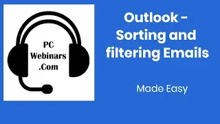 Outlook Sorting and filtering Emails - How to sort and filter Emails in Microsoft Outlook - Tutorial