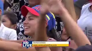 Alejandro Sanz en Venezuela Aid Live