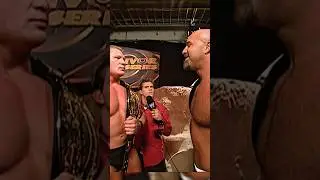 Brock meets Goldberg for the first time 💥 #shorts