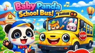 Baby Panda Police 🚓 Rescue Game | Excavator Digging Fun for Kids 🐼🦒