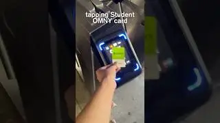 tapping &ldquo;new&rdquo; Student OMNY card