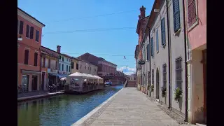 Comacchio (Ferrara Emilia Romagna) ponti e canali di Comacchio Trepponti e Ponte degli Sbirri