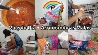Vlog ✨ | Preparando o almo&ccedil;o + Arrumando as Malas 