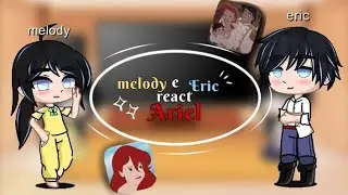 Filha da ariel e marido dela reagem a ela (versão desenho) gacha 💛💙