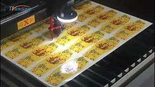 Hot Sale 1610 CCD Laser Engraver Cutter For Label Cutting