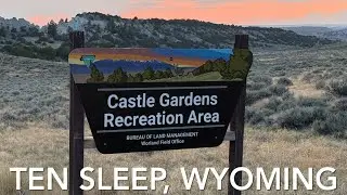 Castle Gardens White Rock Canyon, Ten Sleep, Wyoming