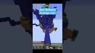 The BEST Bedwars Offense Strategy Part 1 #minecraft #hypixel #bedwars #crazy #200iqplay #meta