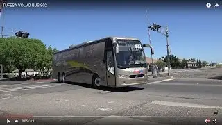 TUFESA VOLVO BUS 802 IN MERCED CALIFORNIA