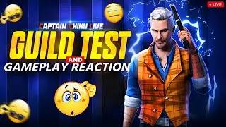 1 VS 2 GUILD TEST // GUILD VS GUILD // GIVEAWAY #freefirelive #captainchikuff #odiaff