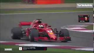 F1 2018 Chinese GP Sebastian Vettel Pole Position Team Radio