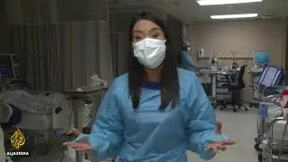 Tiffany Murdock, RN, shows how Hospitals in Mississippi are overflowing as COVID-19 cases soar