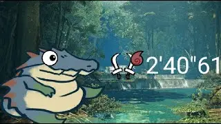 Lagiacrus Vs. Dual Blades (NEW PB) - Monster Hunter Wilds