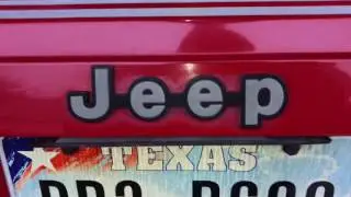 One ton Jeep Cherokee XJ walk around