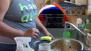 Real Kitchen Cleaning Video//Clean With Me// Kitchen Cleaning Motivation// 2019//LazyCleaning