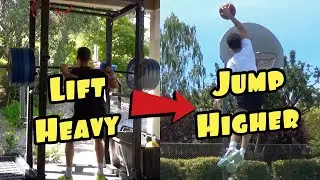 Jump Training: LIFTING HEAVY AF