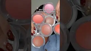 MAC GLOWPLAY Blush Swatches #makeup #beauty #blush #blushswatches #cosmetics #autumn