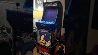 Arcade1Up Sonic The Hedgehog Sega Genesis Cab Mod W Nintendo Switch Games & WiFi