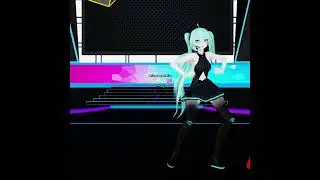 MMD Cyberangel Miku X Miraculous NewJeans - OMG