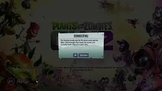 NUEVA INFORMACI&Oacute;N ACERCA DEL ERROR DE PvZ GW2 *HAS PERDIDO LA CONEXI&Oacute;N CON LOS SERVIDORES DE EA*