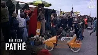 Out Takes / Cuts From Cp 593 - Fylingdales Early Warning And Pedal Car Race (1966)