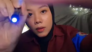 ASMR Treating Your Wounds in a Camping Tent - Kamu Gebetan Aku 💞