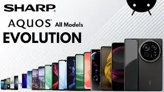 Evolution of SHARP Aquos All Models | History Of SHARP Aquos Phone 2011-2024