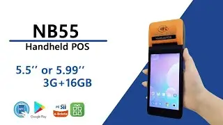 TOTALPOS 5.5 inch or 5.99inch Handheld pos terminal NB55