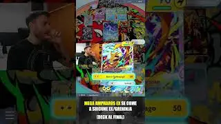 Mega Ampharos EX DESTROZA a Suicune + Greninja ⚡ | Pok&eacute;mon TCG Pocket #nachittustcgpocket