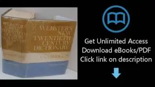 Webster's New Twentieth Century Dictionary of the English Language Unabridged