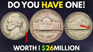 Most Valuable Jefferson Nickels Worth BIG Money! Five Cent Coins to Look For!