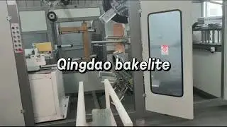 automatic pipe coiler for PE pipe production line