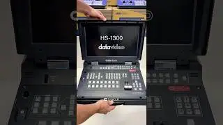 Datavideo HS-1300 | El switcher port&aacute;til todo-en-uno que resuelve tu producci&oacute;n, donde sea! #TVGroup