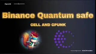 Binance Quantum Safe  (Cellframe and Cpunk)