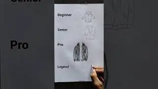 Jacket drawing 🧥 #drawing #shorts #draw #art #drawingshorts #jacket #ytshorts