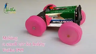 Two and Two Battery Power for Making a Small Car | Amazing Creative Idea - Vutha P99