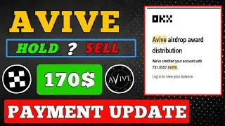 Avive 2nd Payment Update 🤑 Avive Token Hold Or Sell | Avive Mining Airdrop Update