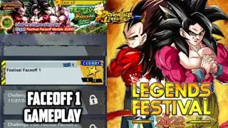 Dragonball Legends New Festival Fest 2022 Faceoff 1 Gameplay | DB Legends Festival 2022