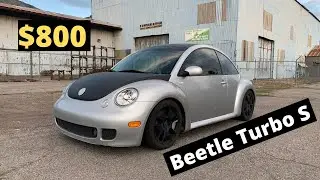 Я купил VW Beetle Turbo S за 800 долларов. Лучше, чем в Hoovies Garage?!