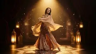 Arabic Belly Dance | Cinematic Vertical Performance | Middle Eastern Dance Art