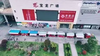 Drone Footage Shows Empty Streets on First Day of Shanghai Lockdown