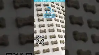 Dog Biscuit Cookies Forming Machine #pet #machine #petmachine #fish #food #turtle