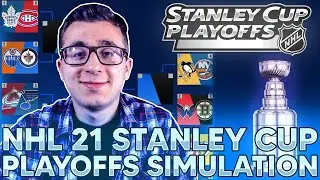 SIMULATING THE 2021 NHL STANLEY CUP PLAYOFFS IN NHL 21! Who Is Going To Win the Stanley Cup?