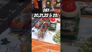 HOT WHEELS ADVENT CALENDAR - DAY 20-23!🎅🎄 #hotwheels #adventcalendar #christmas #diecast #cars